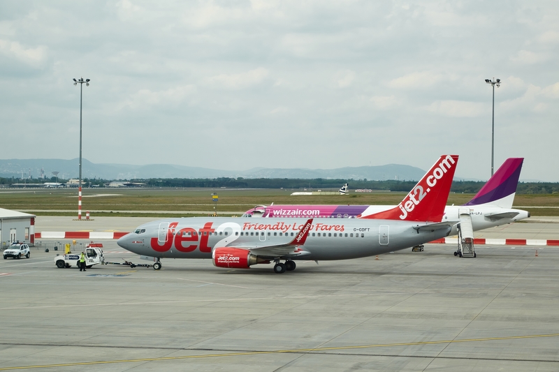 Leeds Airport is a hub for Jet2.
